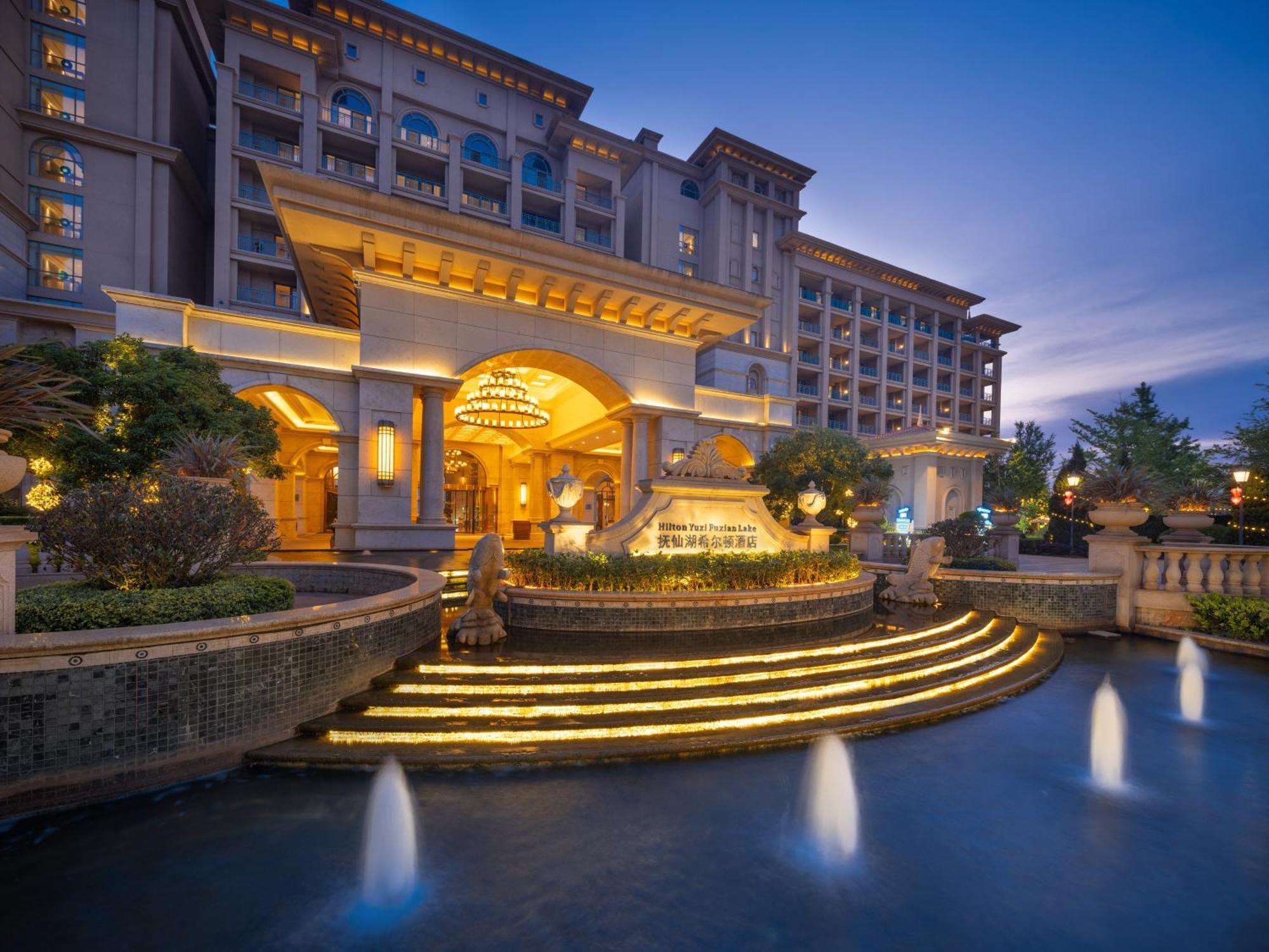 Hilton Yuxi Fuxian Lake Chengjiang  Exterior foto