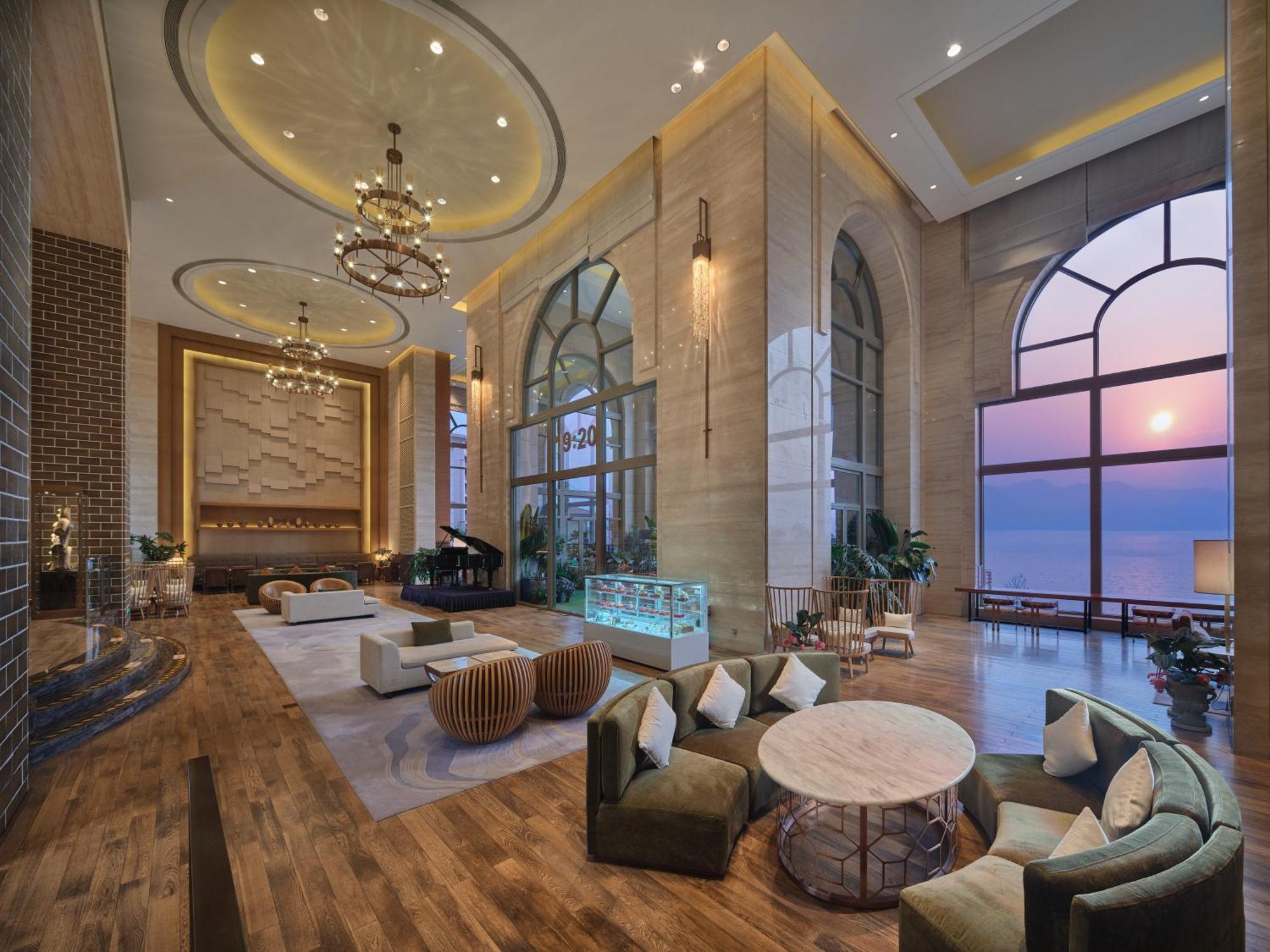 Hilton Yuxi Fuxian Lake Chengjiang  Exterior foto
